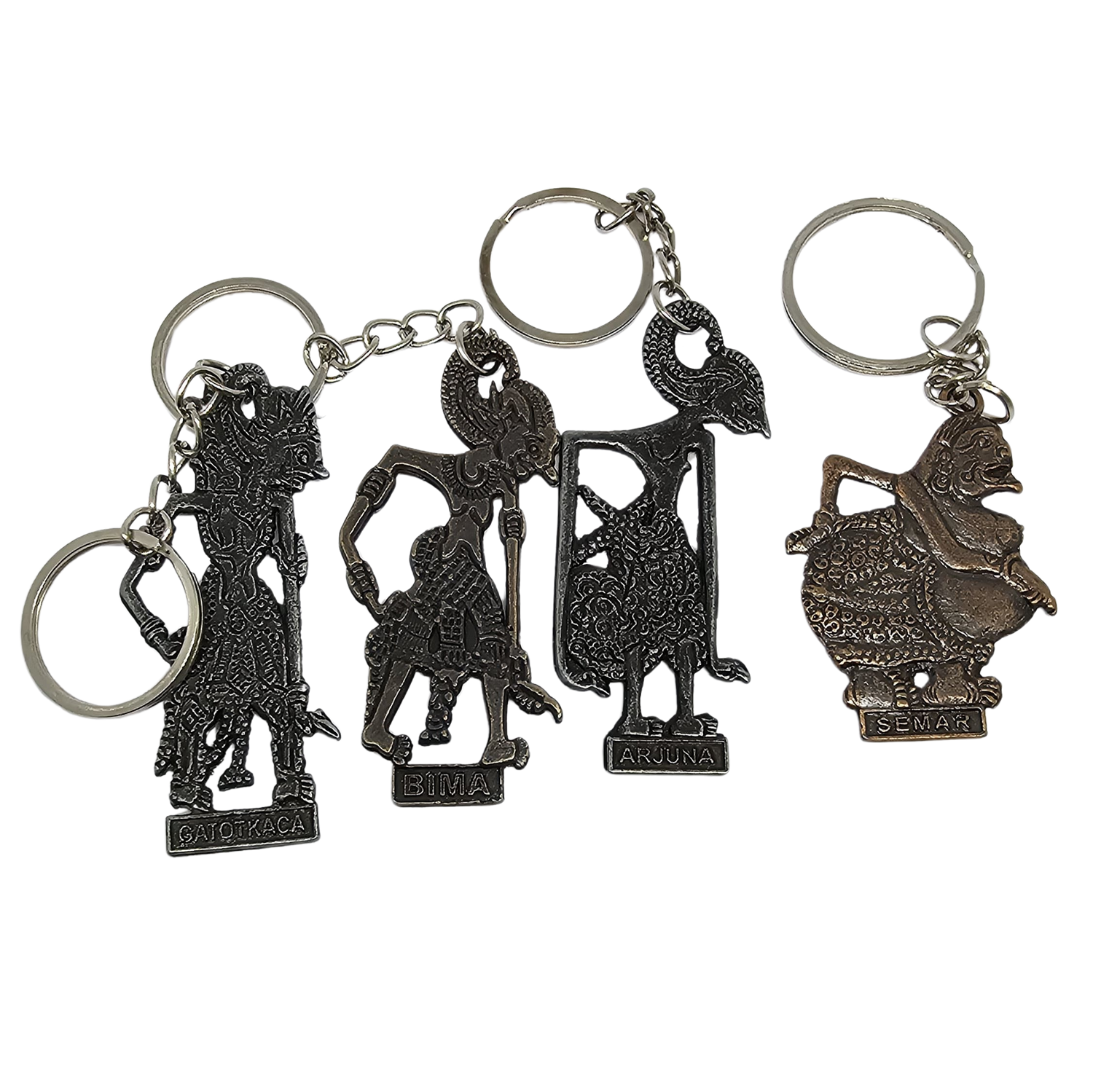 Indonesian Wayang Keychains