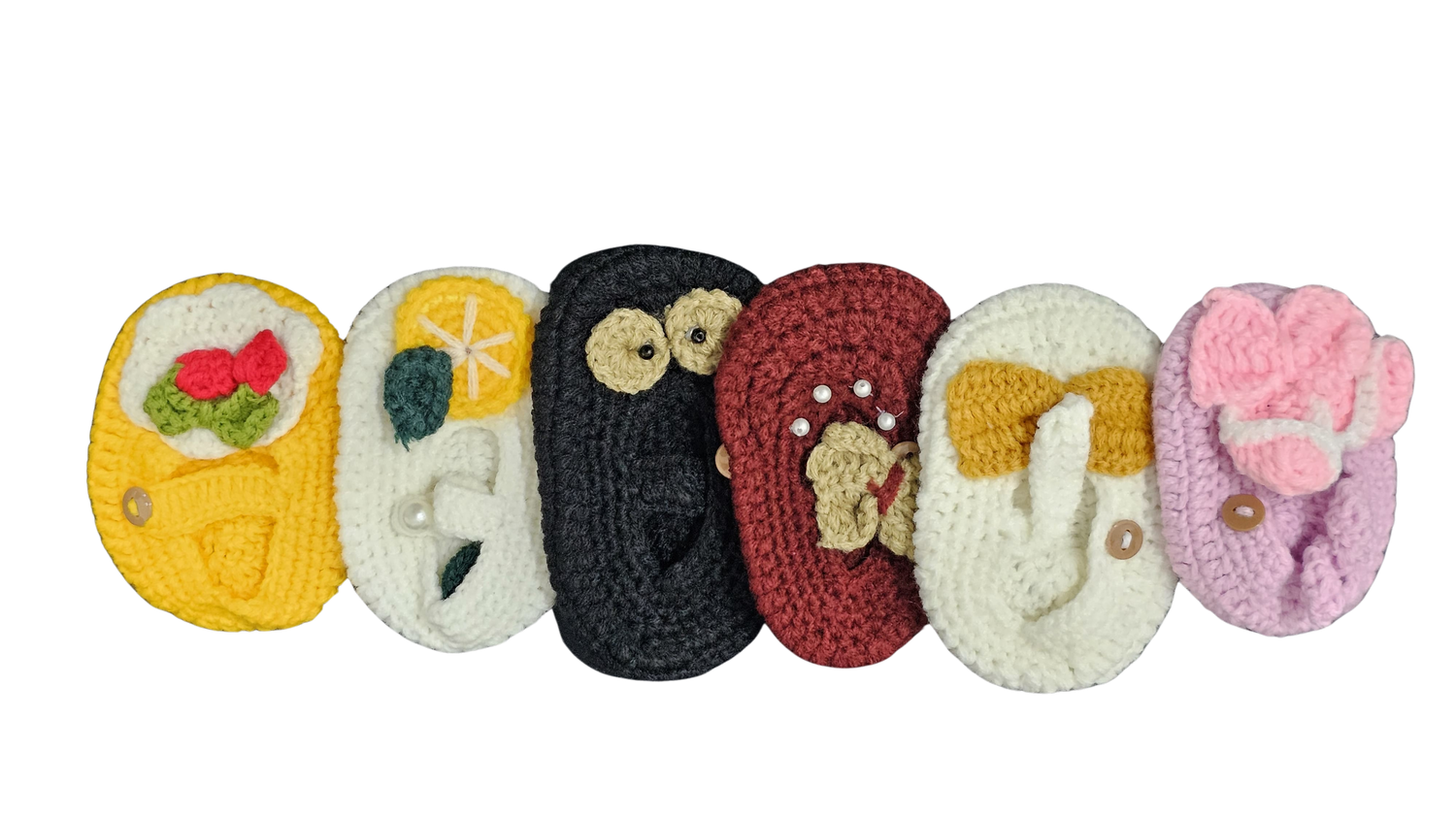 WhimsyWoven Crochet Baby Shoes