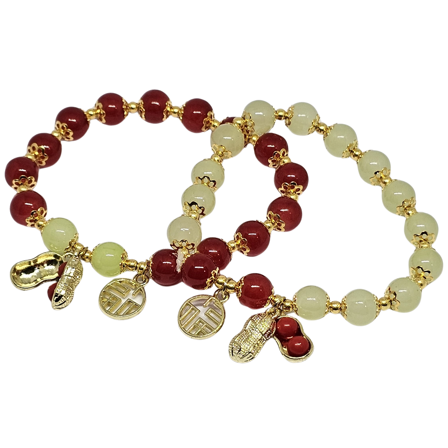 WhimsyWoven Jade-Inspired Bracelet