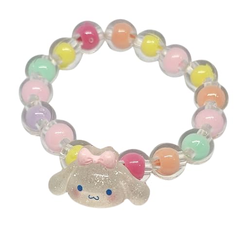 Rainbow Whispers – Handmade Beaded Bracelet, Nature-Inspired Jewelry Gift (Animal Edition) (Cinnamoroll)
