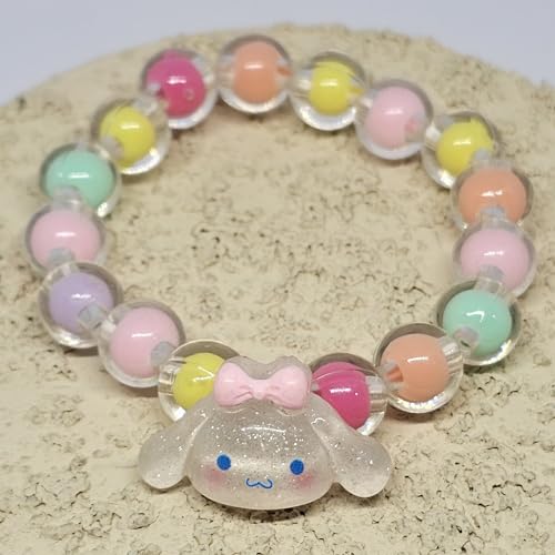 Rainbow Whispers – Handmade Beaded Bracelet, Nature-Inspired Jewelry Gift (Animal Edition) (Cinnamoroll)