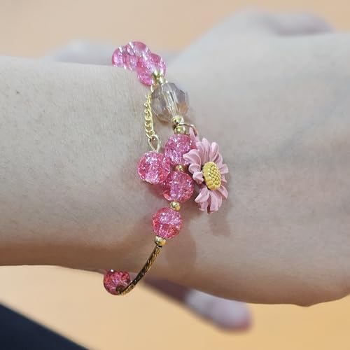 WhimsyWoven Forest Butterfly Bracelet – Nature-Inspired Minimalist Accessory (C-Bright Red)