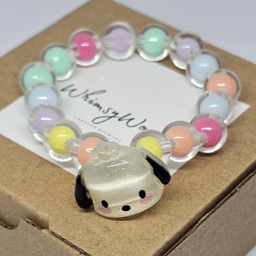 Rainbow Whispers – Handmade Beaded Bracelet, Nature-Inspired Jewelry Gift (Animal Edition) (Patchadog)