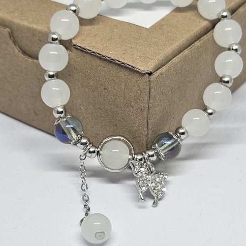 WhimsyWoven Forest Butterfly Bracelet – Nature-Inspired Minimalist Accessory (Butterfly)