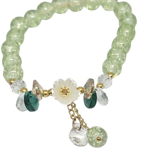 WhimsyWoven Forest Butterfly Bracelet – Nature-Inspired Minimalist Accessory (D-Green)