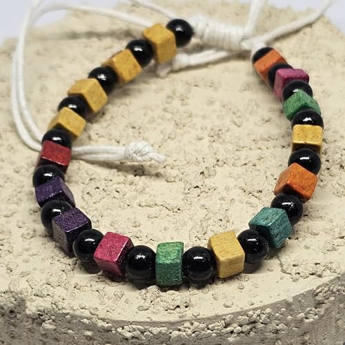 WhimsyWoven Signature Cord Bracelet Series – Handwoven Texture & Artisan Beads (Mix Colors)