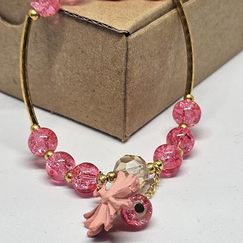 WhimsyWoven Forest Butterfly Bracelet – Nature-Inspired Minimalist Accessory (C-Bright Red)