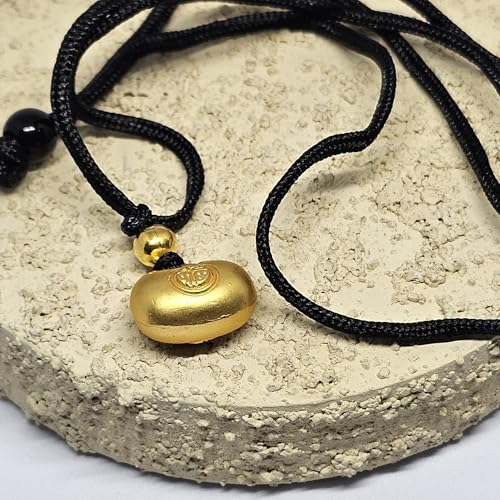 WhimsyWoven Oriental Ethnic Necklace Series – Handcrafted Symbolic Accessories (Luck)