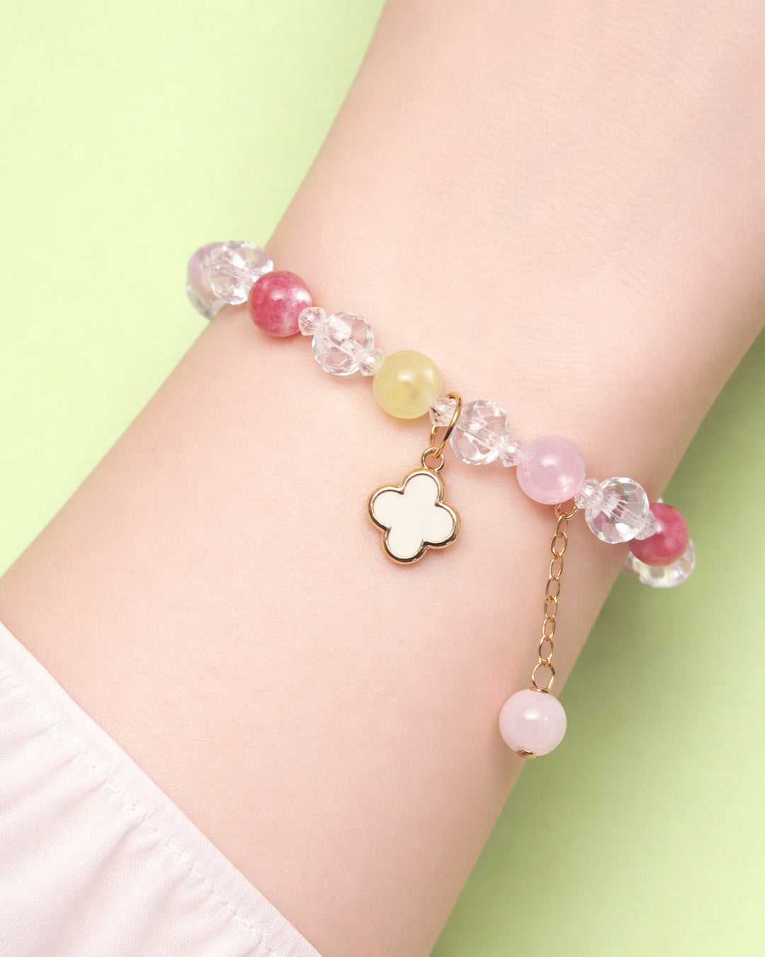 Handmade Beaded Bracelet (Clover Edition Series)
