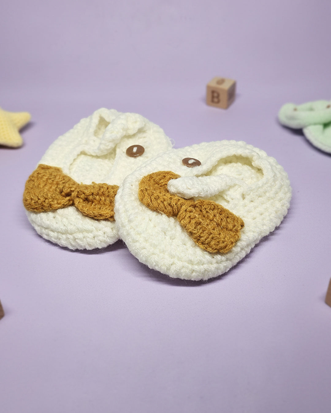 WhimsyWoven Crochet Baby Shoes