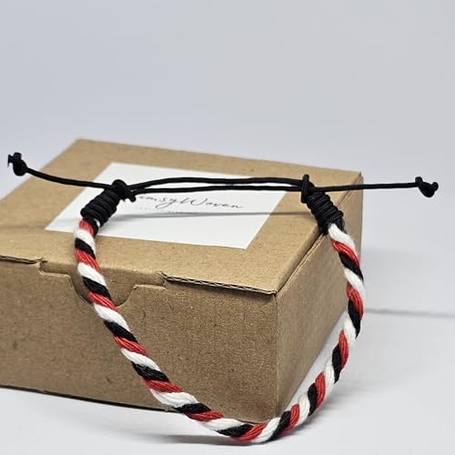 WhimsyWoven Bali Tridatu Waterproof Bracelet Series – Symbolic Handwoven Accessory (Tridatu Cord 3.5mm)