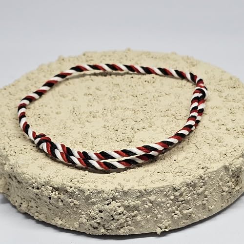 WhimsyWoven Bali Tridatu Waterproof Bracelet Series – Symbolic Handwoven Accessory (Tridatu Simple 2mm)