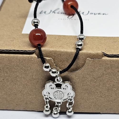 WhimsyWoven Oriental Ethnic Necklace Series – Handcrafted Symbolic Accessories (Peace)