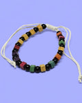 WhimsyWoven Signature Cord Bracelet Series – Handwoven Texture & Artisan Beads (Mix Colors)