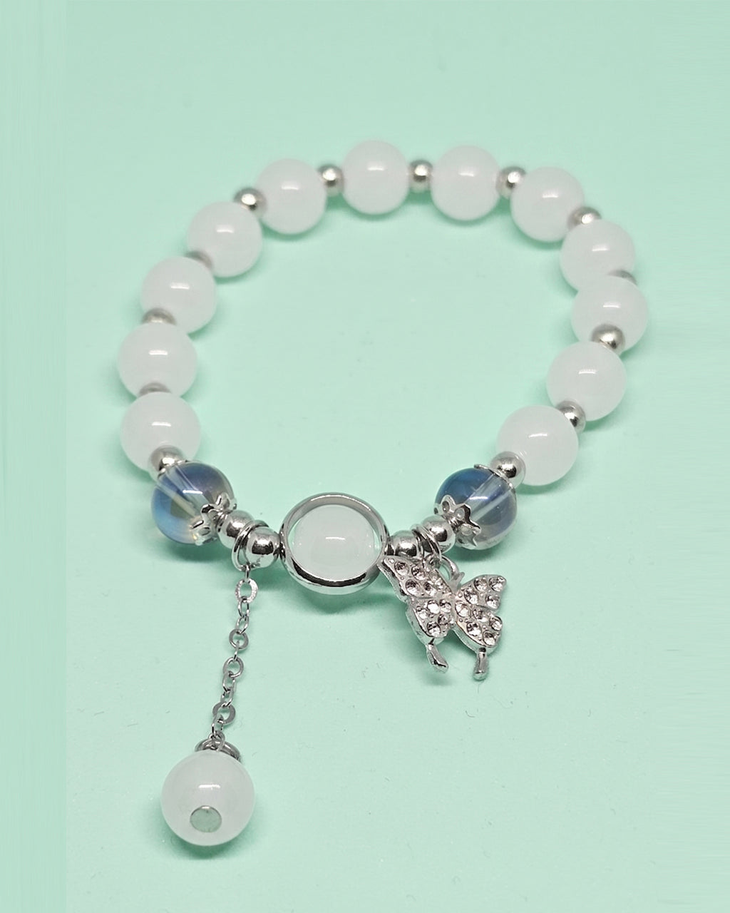 WhimsyWoven Forest Butterfly Bracelet – Nature-Inspired Minimalist Accessory (Butterfly)