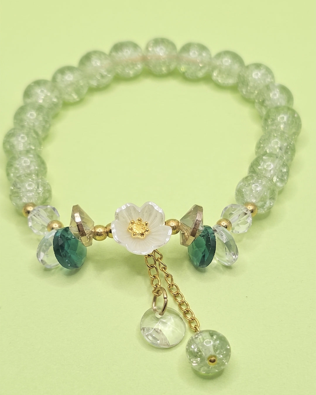 WhimsyWoven Forest Butterfly Bracelet – Nature-Inspired Minimalist Accessory (D-Green)