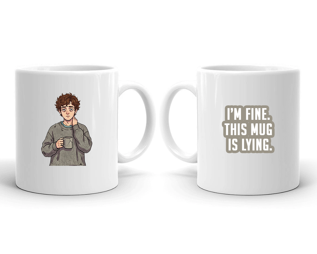 Sarcastic Mug – This Mug Is Lying | WhimsyWoven