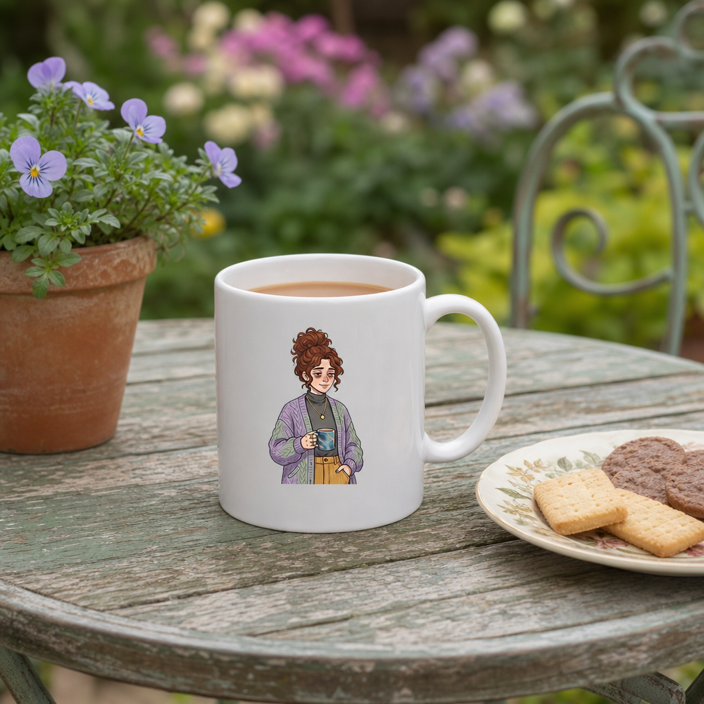Sarcastic Mug – Calm Sip Chaotic Thoughts | WhimsyWoven