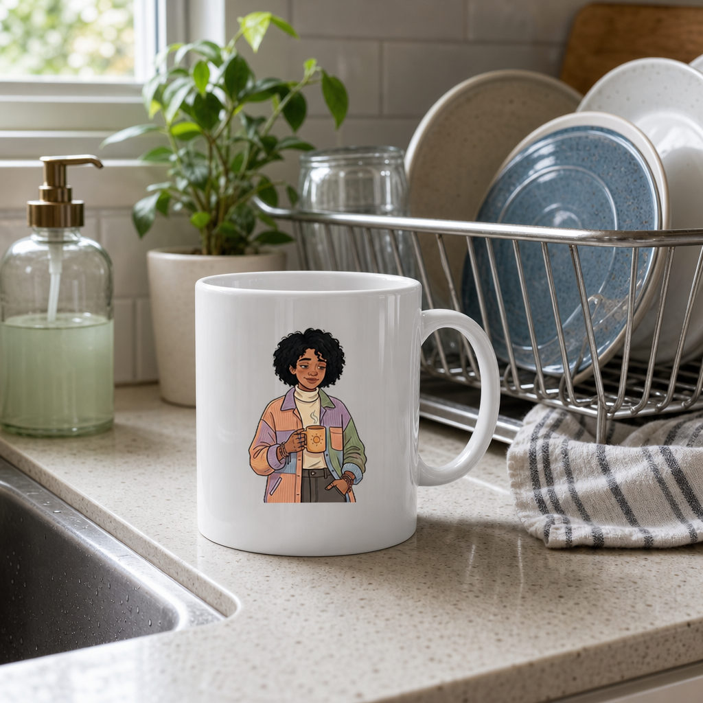 Sarcastic Mug – Be Kind Im on My First Cup | WhimsyWoven