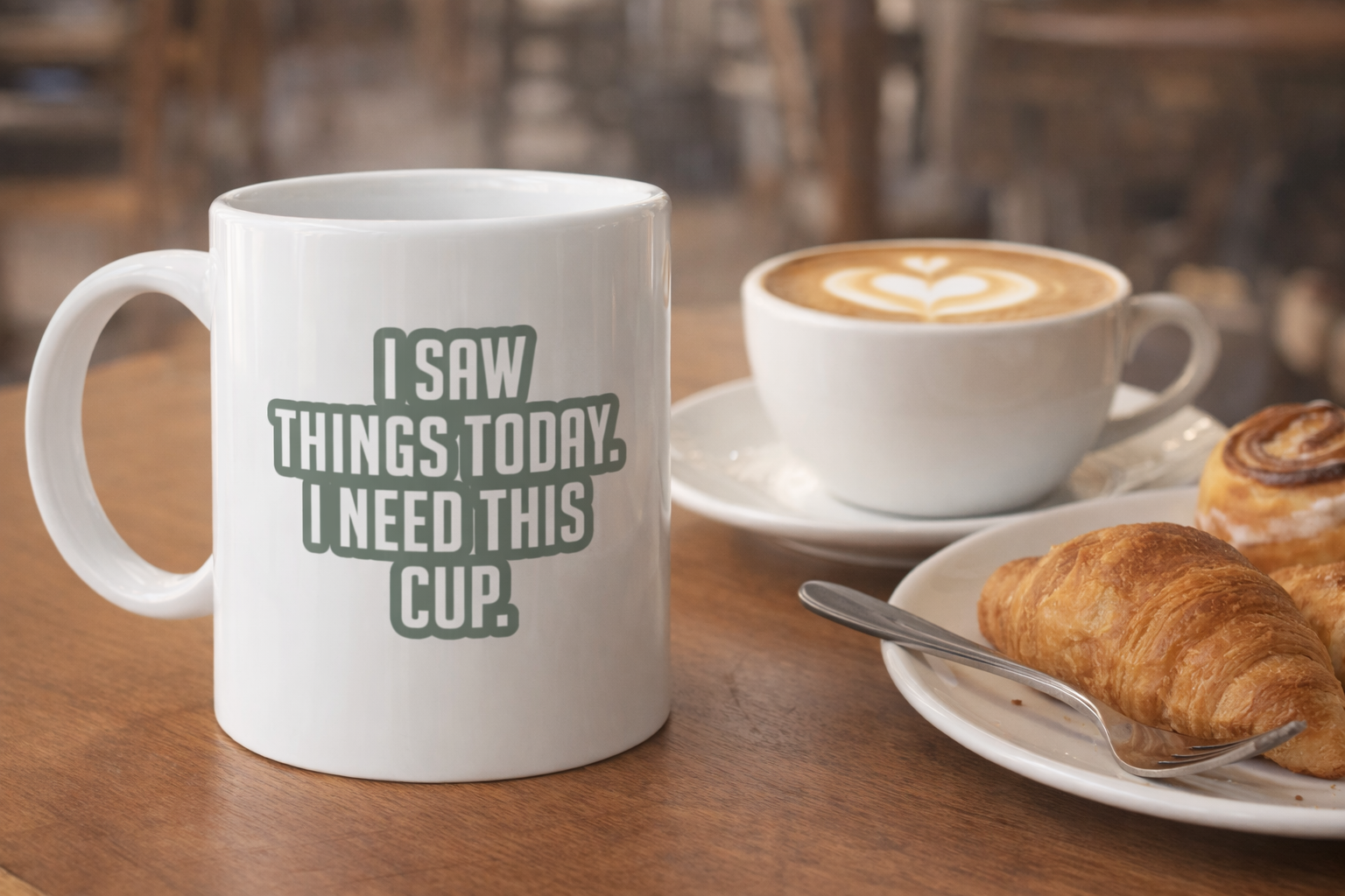 Sarcastic Mug – I Saw Things Today | WhimsyWoven