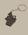 WhimsyWoven Indonesian Wayang Keychain – Wayang Edition (Semar)