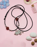 WhimsyWoven Oriental Ethnic Necklace Series – Handcrafted Symbolic Accessories (Peace)