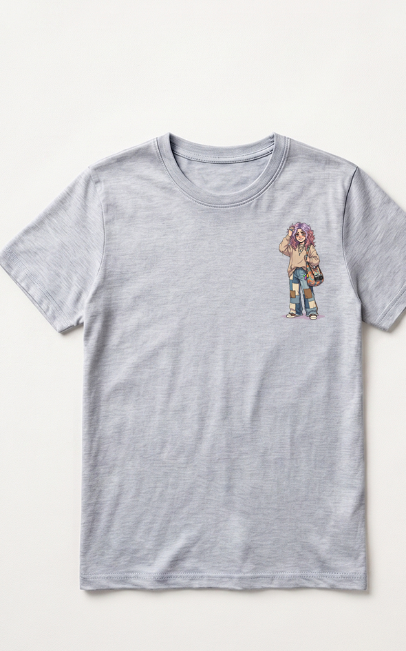 Sarcastic Tee – Chaos Chose Me | WhimsyWoven