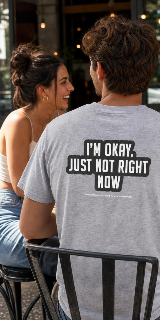 Sarcastic Tee – Just Not Right Now | WhimsyWoven